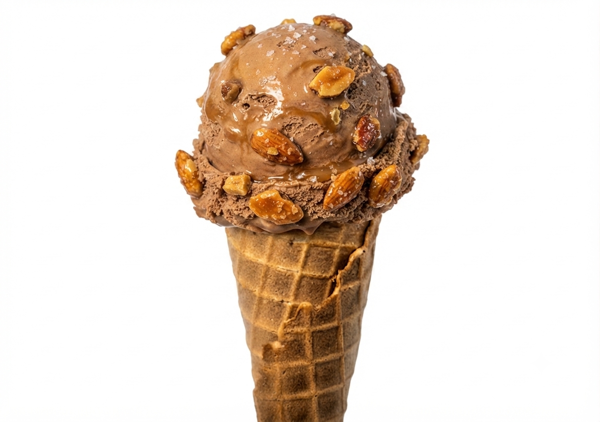 Chocolat amandes caramélisées salées
